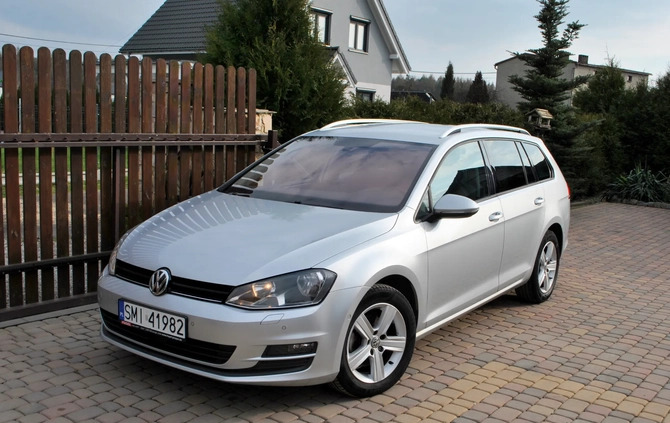 Volkswagen Golf cena 32800 przebieg: 242750, rok produkcji 2014 z Orzesze małe 407